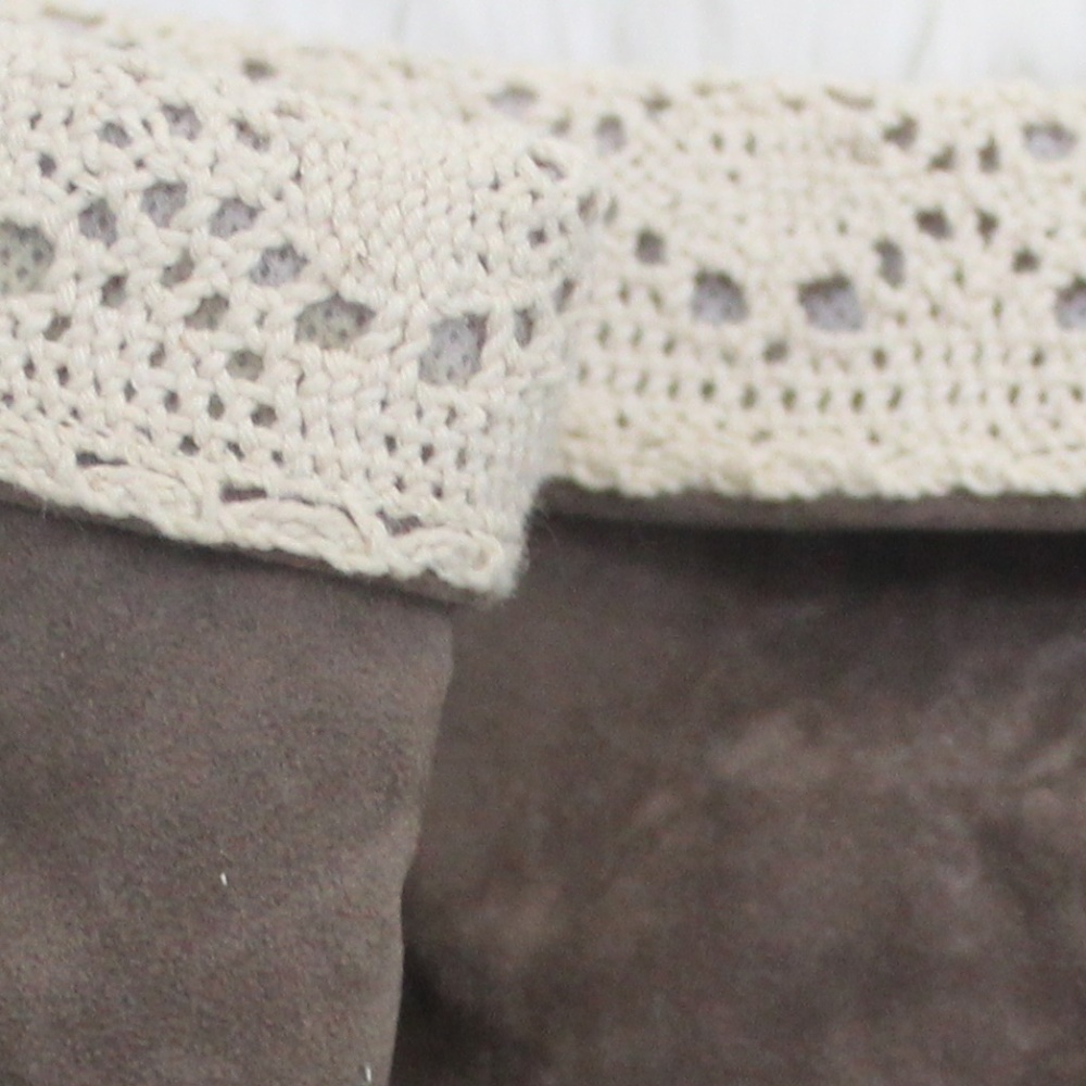 Muk Luks Short Boot With Lace Fold Over Or Not - image 6